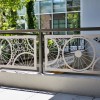 Custom Bike Spoke Pattern Welded Frame Railing System