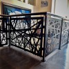 Revamp Panels Nest Pattern Fancy Custom Railing in High End Home